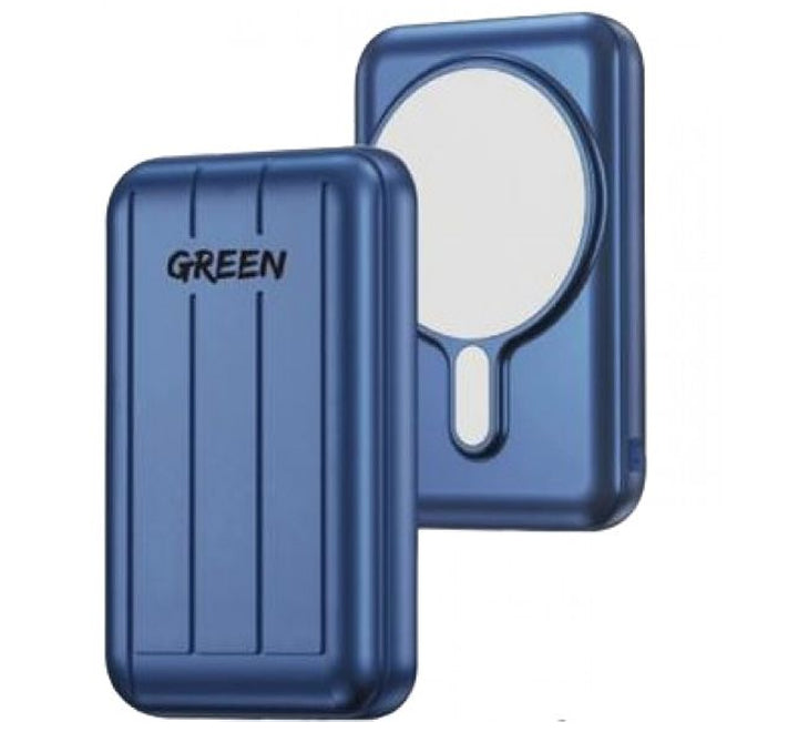 Green Magsafe Power Bank 10000mAh 15W Blue