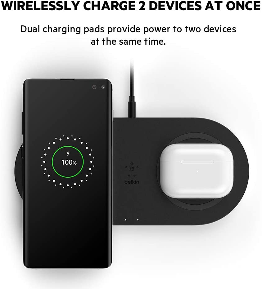 Belkin Dual Pad10W PSU Wireless Pad