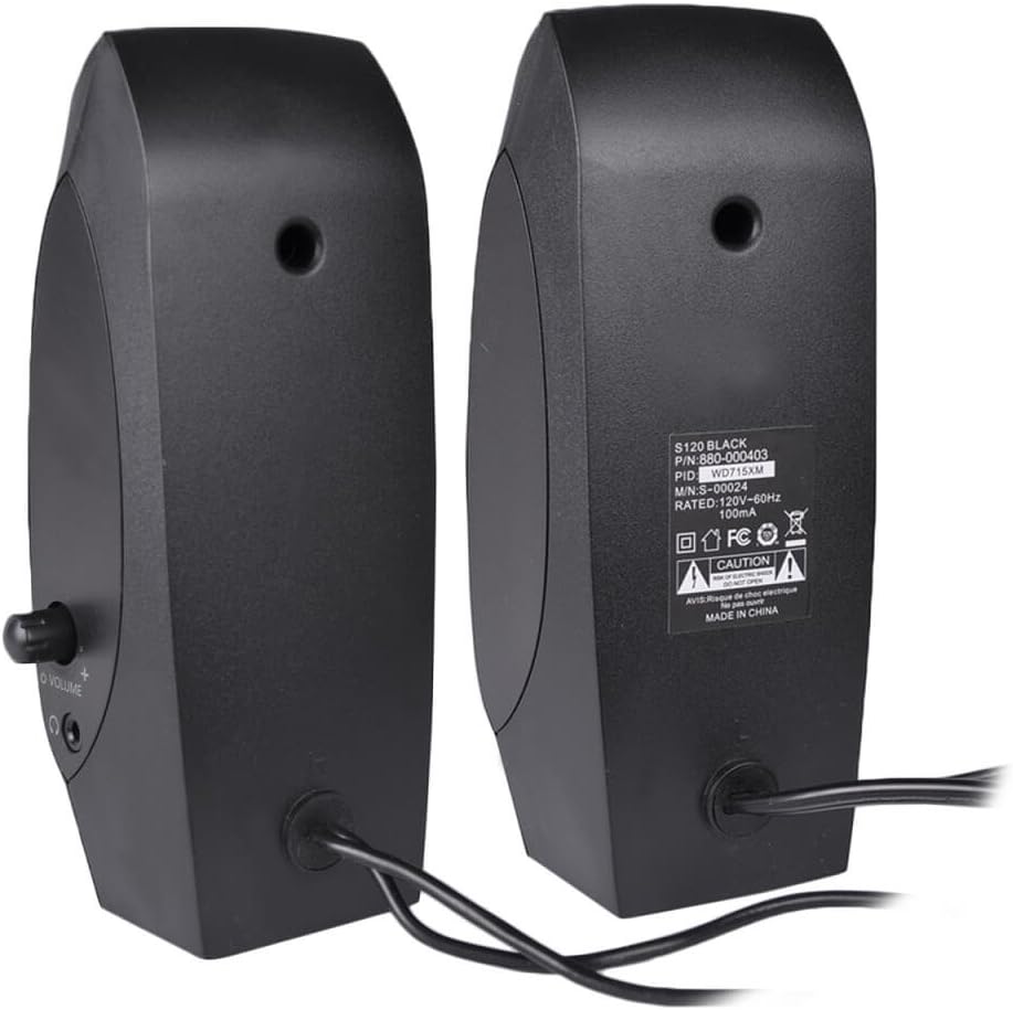 Logitech S120 Slim Lightweight Stereo Speaker