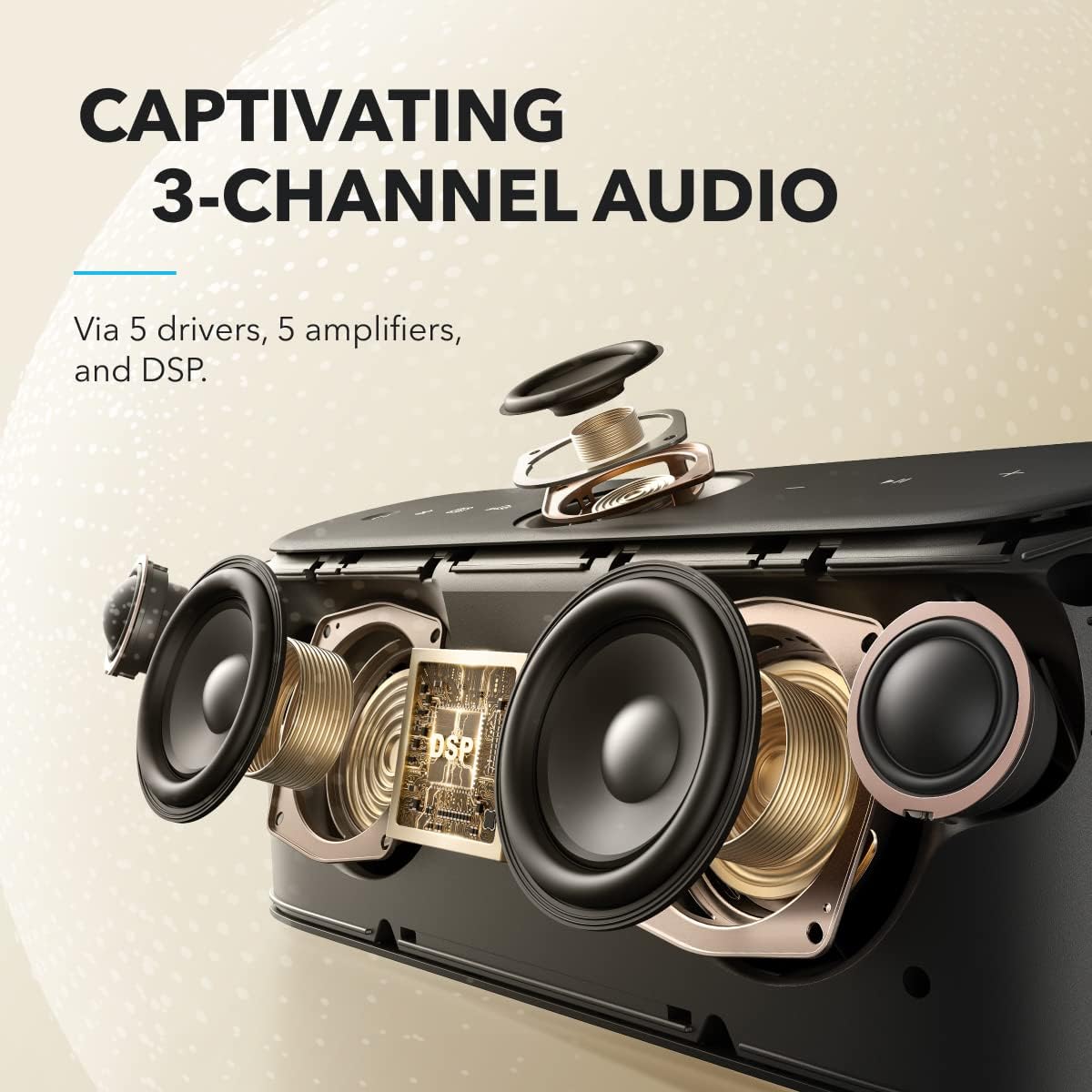 Soundcore Motion X600 | High-Quality Sound Wireless Speaker