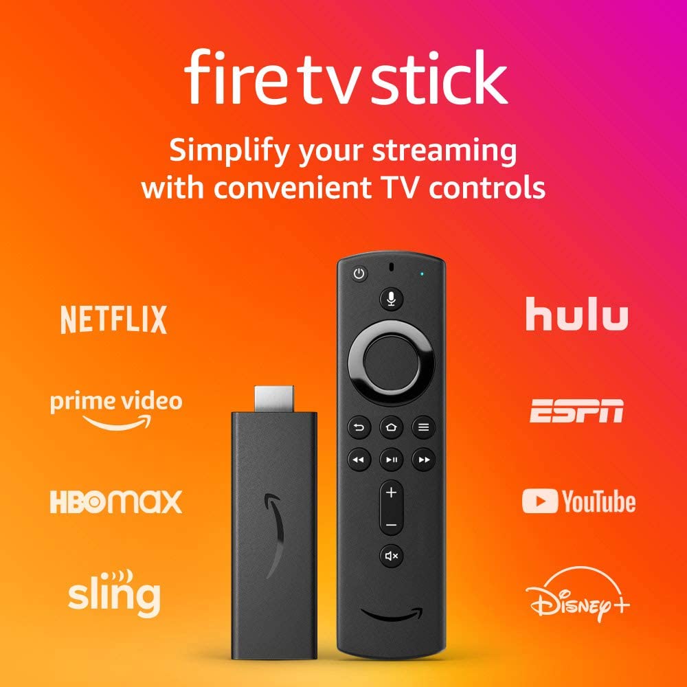 Amazon Fire TV Stick with Alexa Voice Remote (2021)