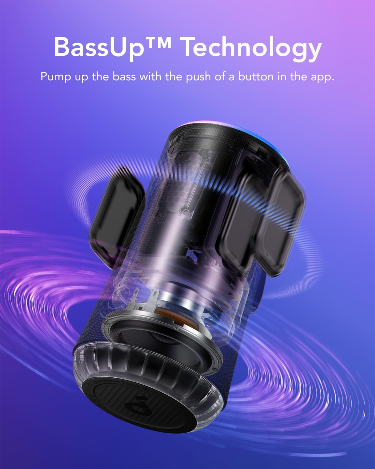 Soundcore Glow | Portable Speaker with Synchronized Light Show