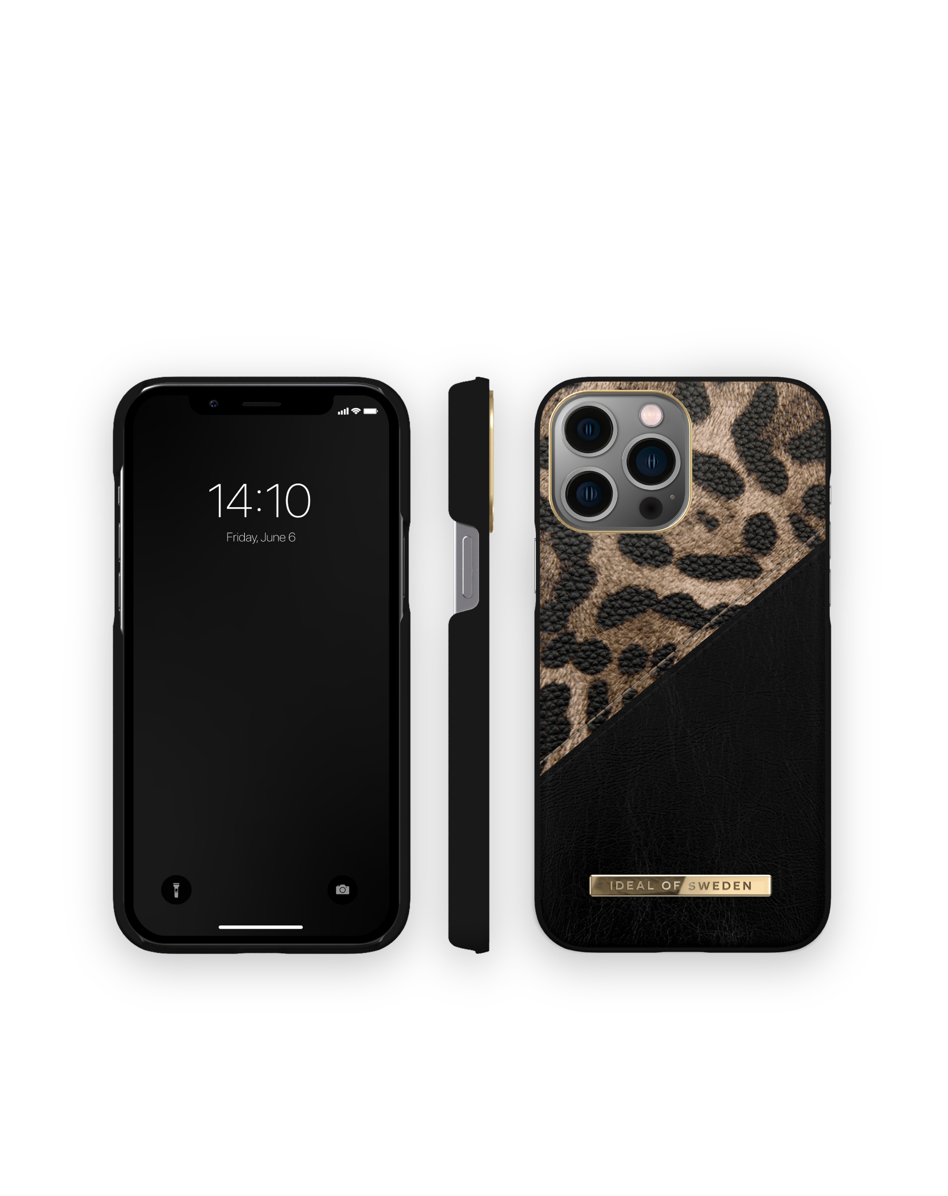 iPhone 13 Atelier Case Midnight Leopard