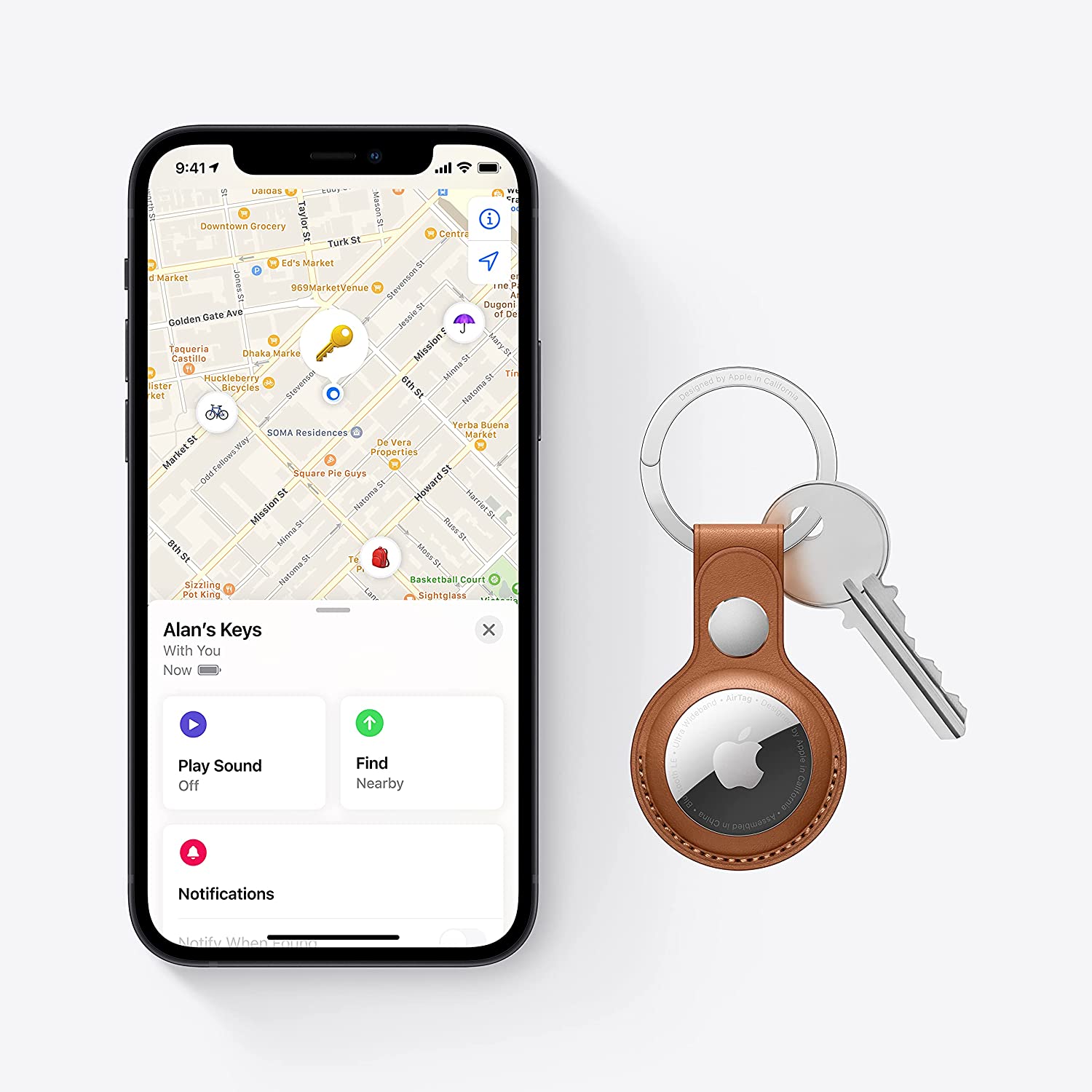 Apple MX542 AirTag 4 Pack