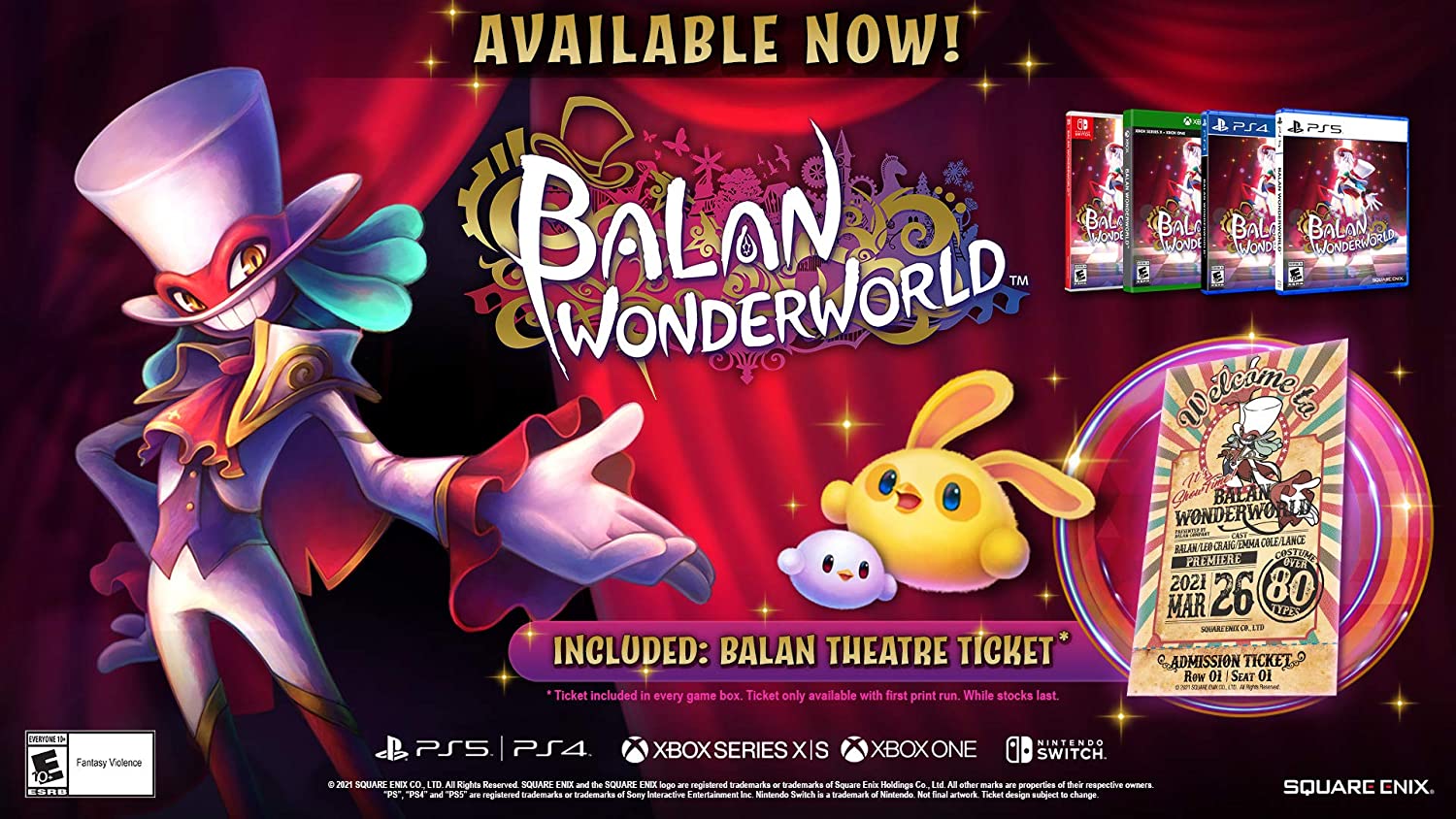 Balan Wonderworld - PlayStation 5