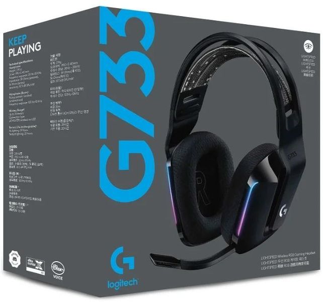 Logitech G733 LightSpeed Wireless Gaming Headset