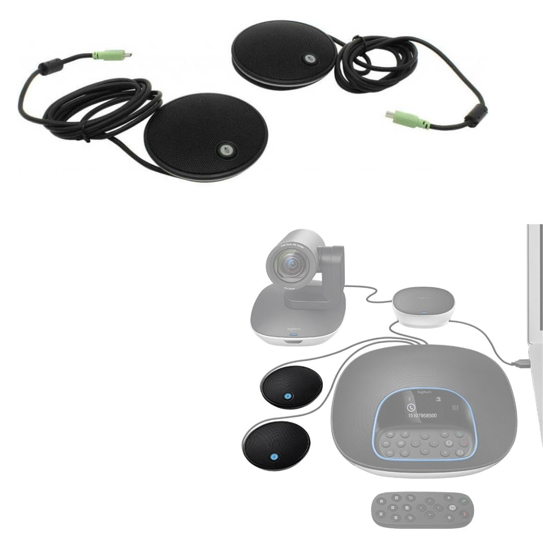 Logitech Group Expansion Microphone 3.5mm Black