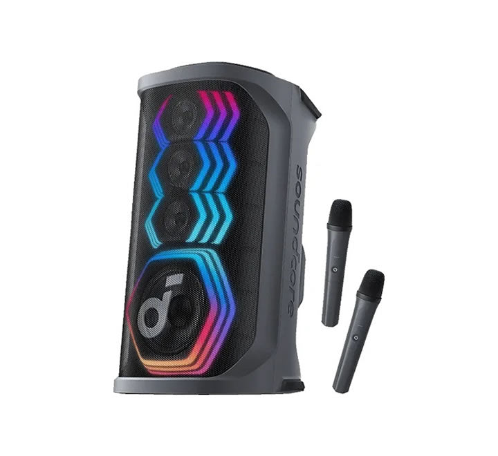 Soundcore Rave 3 AL Karaoki Party Speaker With Dual Mic - Black