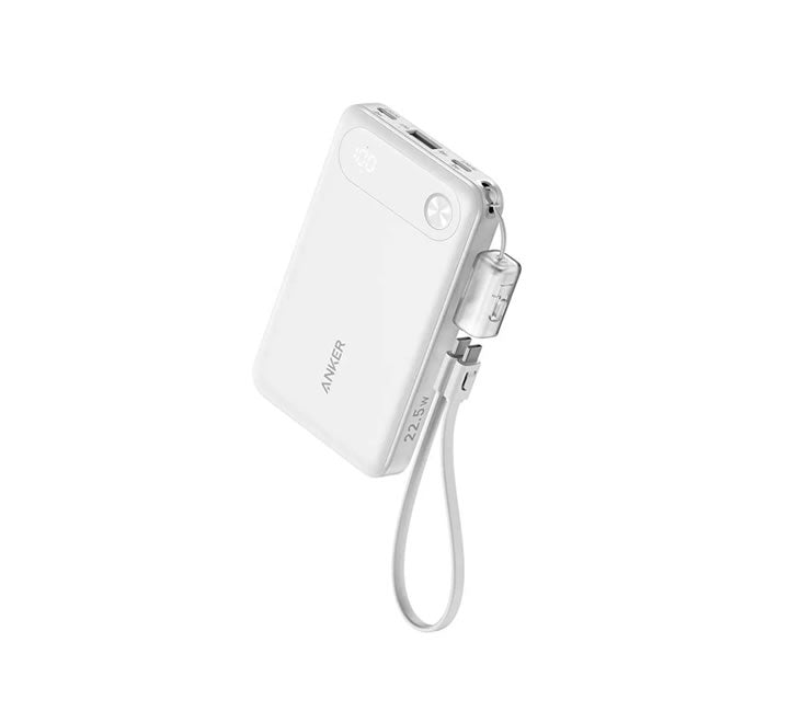 Anker Power Bank (10K, 22.5W) - White