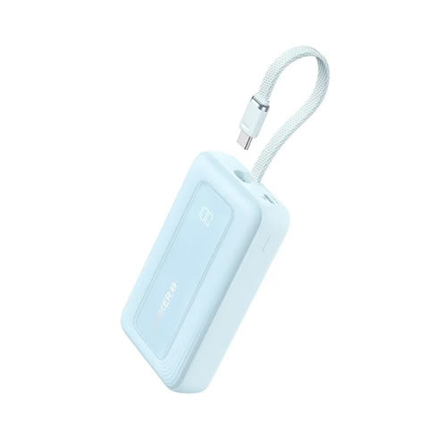 Anker Zolo Powerbank 10000mAh 30W Power Bank Portable Charger with Built-in USB C Cable