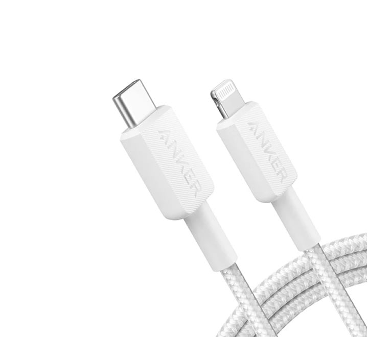 Anker 322 USB-C to Lightning Cable - White