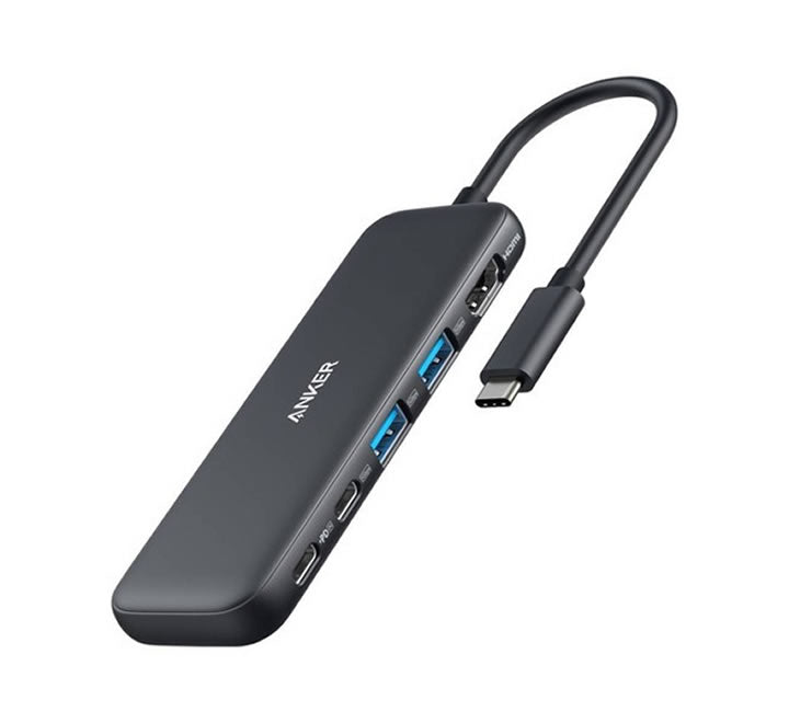 Anker 332 USB-C Hub (5-in-1) - Black