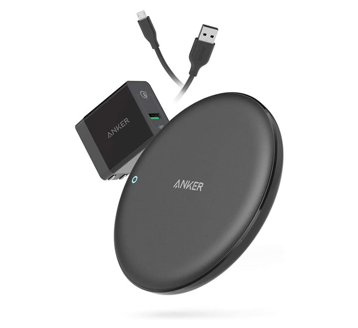 Anker PowerWave 7.5 Fast Wireless Charging Pad - Black
