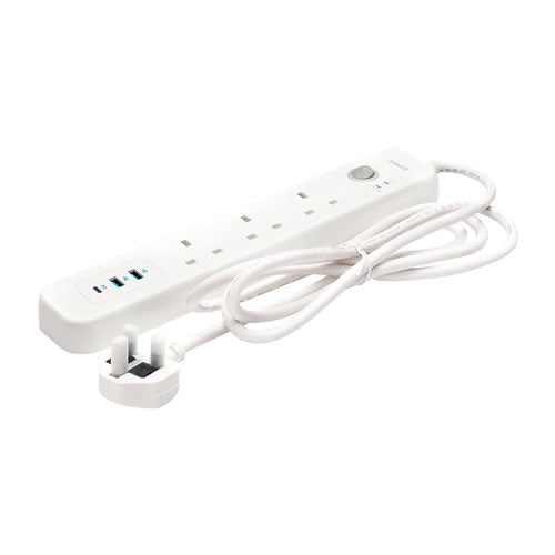 Anker Power Extend USB-C 3 Power Strip with  2 m Cable