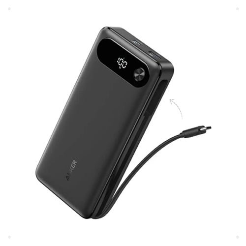 Anker Power Bank (20K, 87W, Built-in USB-C Cable