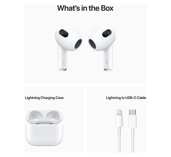 Apple AirPods 3rd Generation with Lightning Charging Case