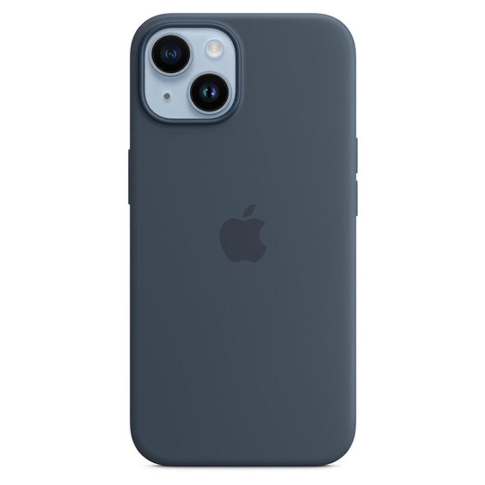 Apple iPhone 14 Silicone Case with MagSafe - Storm Blue