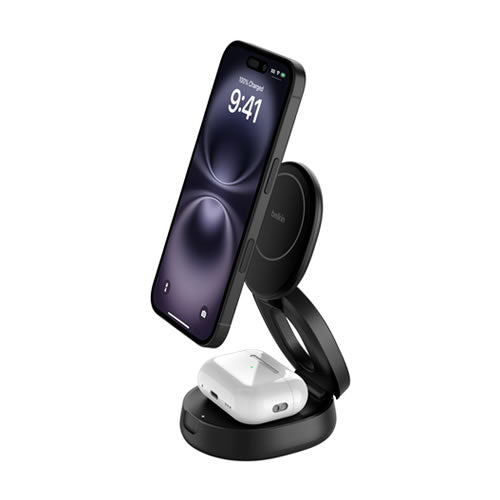 Belkin Qi2 2-in-1 Convertible Magnetic Charging Stand