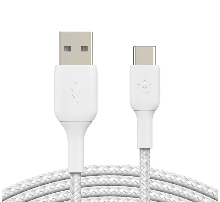 Belkin Braided USB-C to USB-A Cable (1m / 3.3ft, Black)