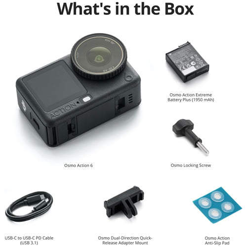 DJI Osmo Action 6 Standard Combo