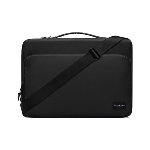 Gaston Luga Däsh Cushioned Briefcase 16" - Black