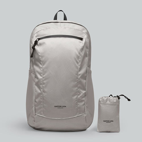 Gaston Luga Lightweight Packable Backpack - Taupe