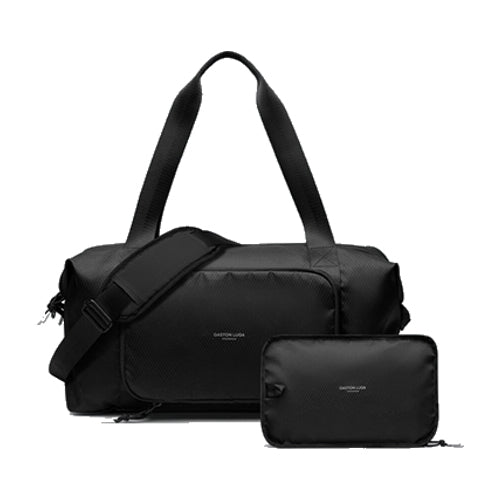 Gaston Luga Lightweight Packable Duffel Bag - Black