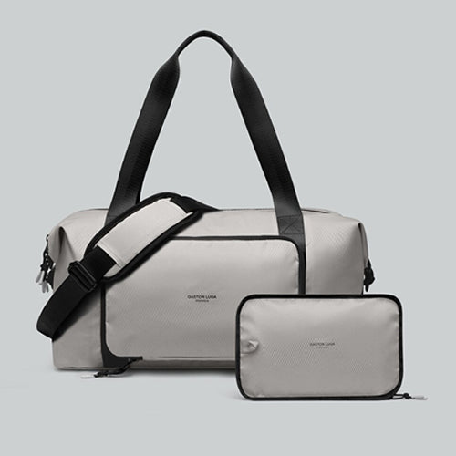 Gaston Luga Lightweight Packable Duffel Bag - Taupe