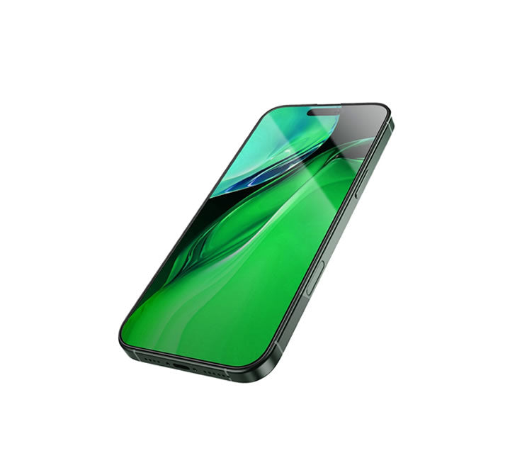 Green Lion 3D Silicone Plus High Definition Edge Glass for iPhone 16 Pro - Clear