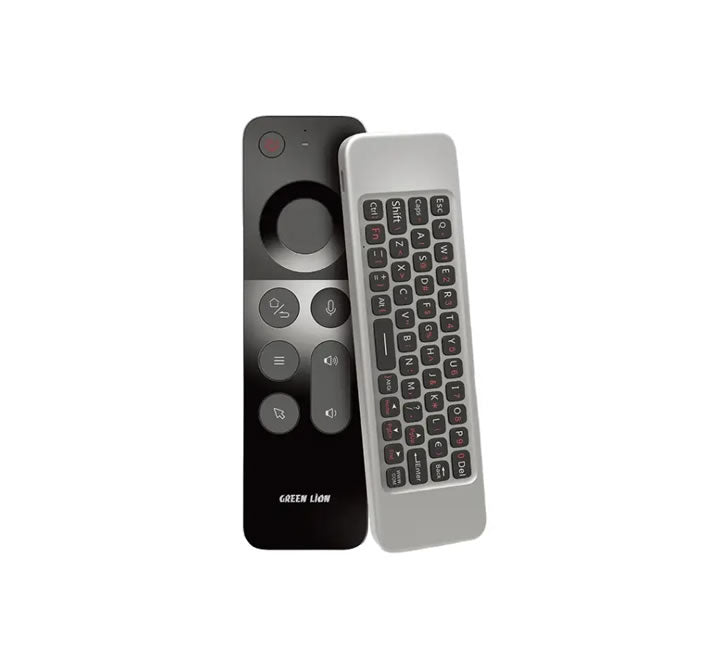 Green Lion 4 in 1 Wireless Remote With Keyboard - Black