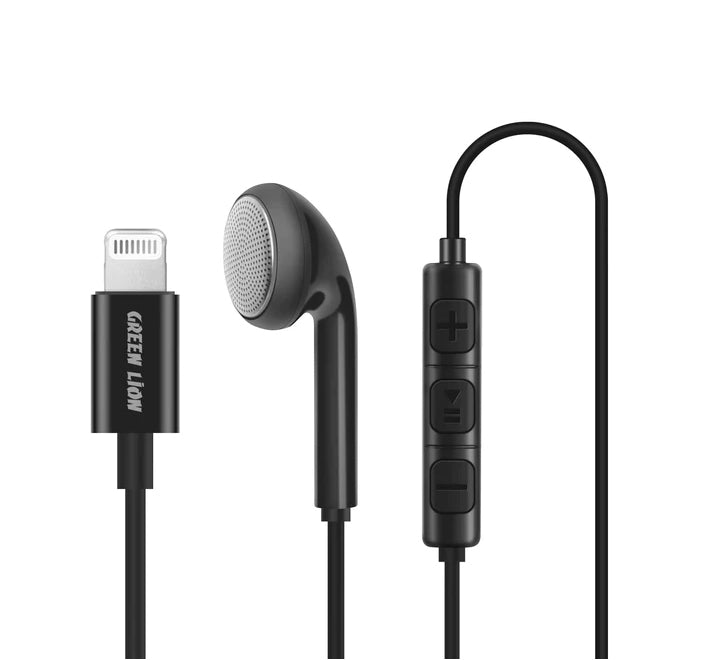 Green Lion MFI Mono Earphone with Lightning Connector
