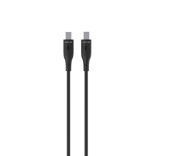 Green Lion USB-C TO USB-C  PVC Cable  30cm - Black