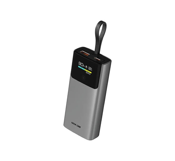 Green Lion Voltix 10000mAh Power Bank PD 20W - Gray