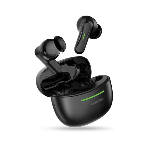 Green Lion Cairo Wireless Earbuds - Black