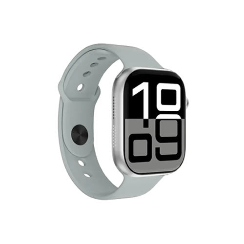 Green Lion Active SE 46 Smart Watch - Silver & Grey Strap