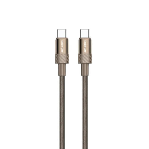 Green Lion Desert Spark Cable USB-C to USB-C 60W - Desert Titanium