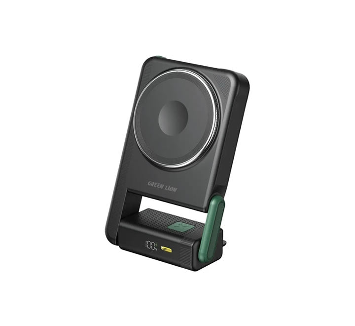 Green Lion Rotex Magsafe 10000mAh Power Bank - Gray + Green