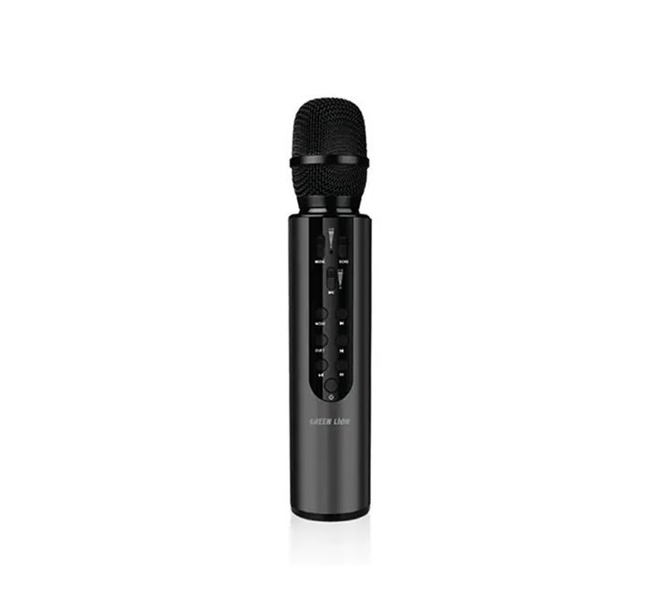 Green Lion Karaoke Microphone Black
