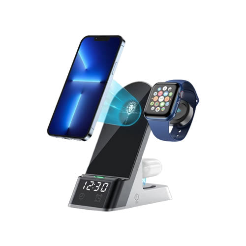 Green Lion 6 in 1 Wireless Charger 15W Material ABS + PC Universal