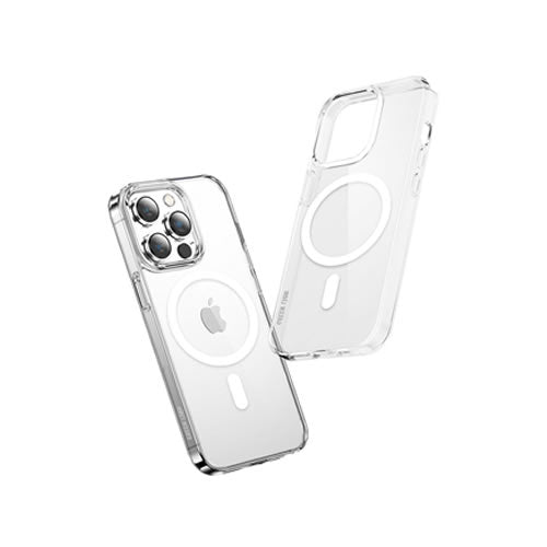 Green Lion 360° Anti-Shock Creative Magnetic Case iPhone 14 - Clear