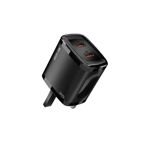 Green Lion PD20W+PD20W Total:40w Black/Orange