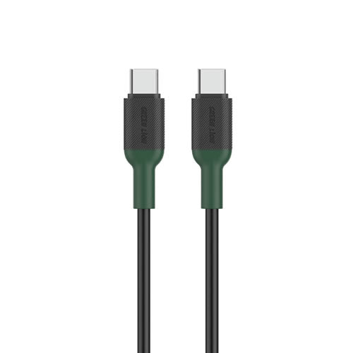 Green Lion USB-C to Type-C TPE Cable 1M PD 60W - Black