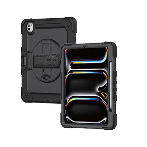 Green Lion Trioshield  IPad Air 13 Case - Black