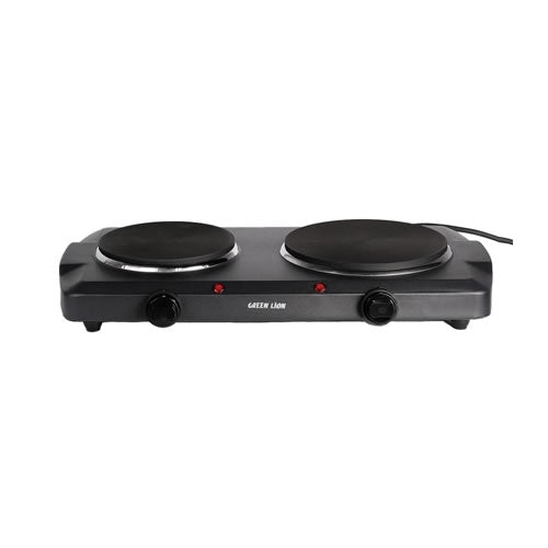 Green Lion Portable Dual Electric Stove 2500W -Black