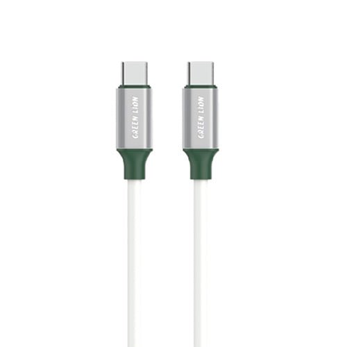 Green Lion USB-C to USB-C PVC Cable 1M 60W  - Black