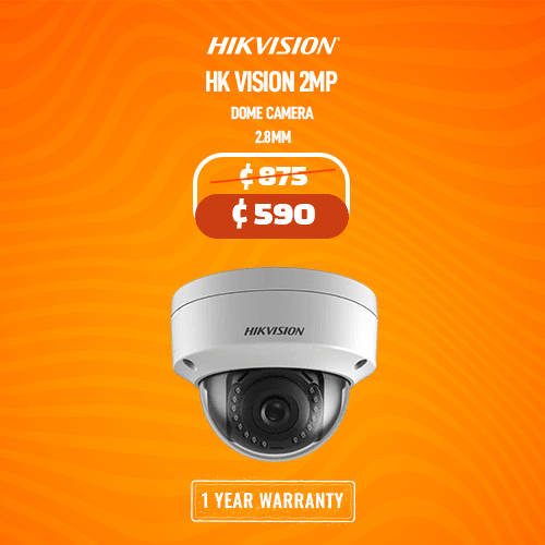 HK Vision IP 2MP Dome Camera 2.8mm