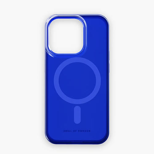 Ideal of Sweden Clear Case MagSafe iPhone 15 Series Cobalt Blue