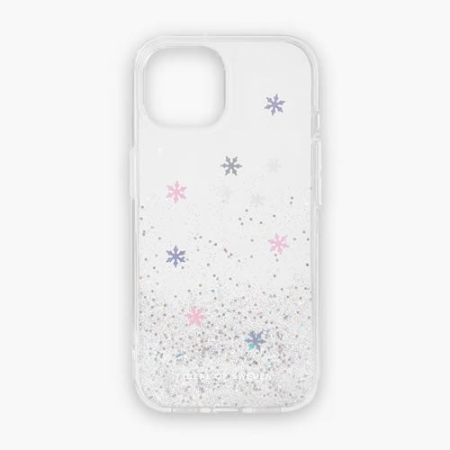 Ideal of Sweden Clear Case iPhone 15 Series - SnowFlake