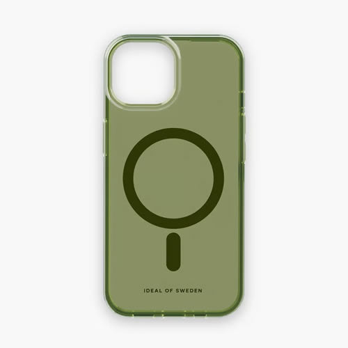 Ideal of Sweden Clear Case MagSafe iPhone 15 Series - Khaki