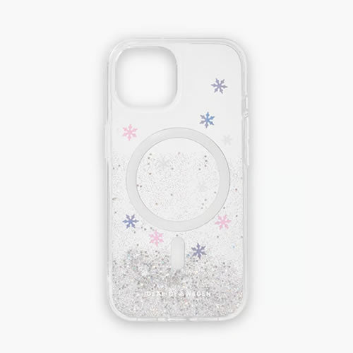 Ideal of Sweden Clear Case MagSafe iPhone 15 Series - SnowFlake